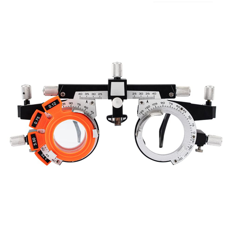 AISITSY Optical Trial Lens Frame Eye Check Trial Frame Fully Adjustable Optical Frame for Optometry and Optician Glasses Testing and Fitting （50-80）