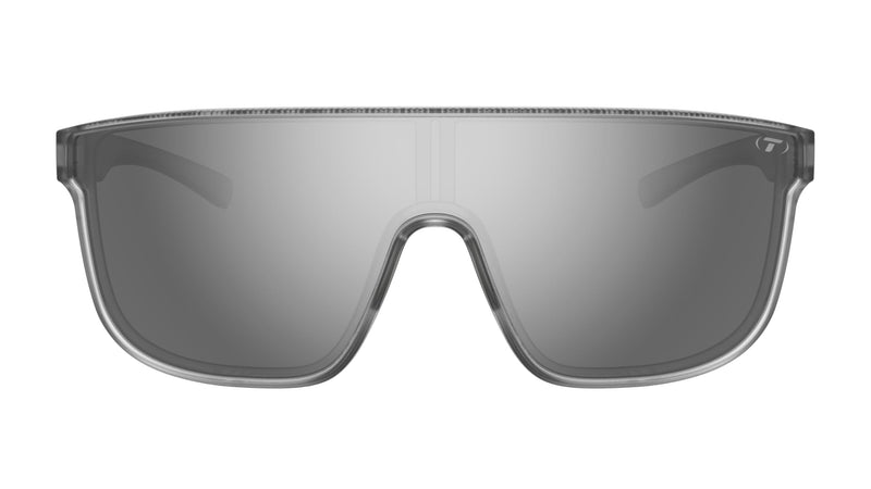 Tifosi Optics Sanctum XL Sunglasses Satin Clear (Silver Mirror)