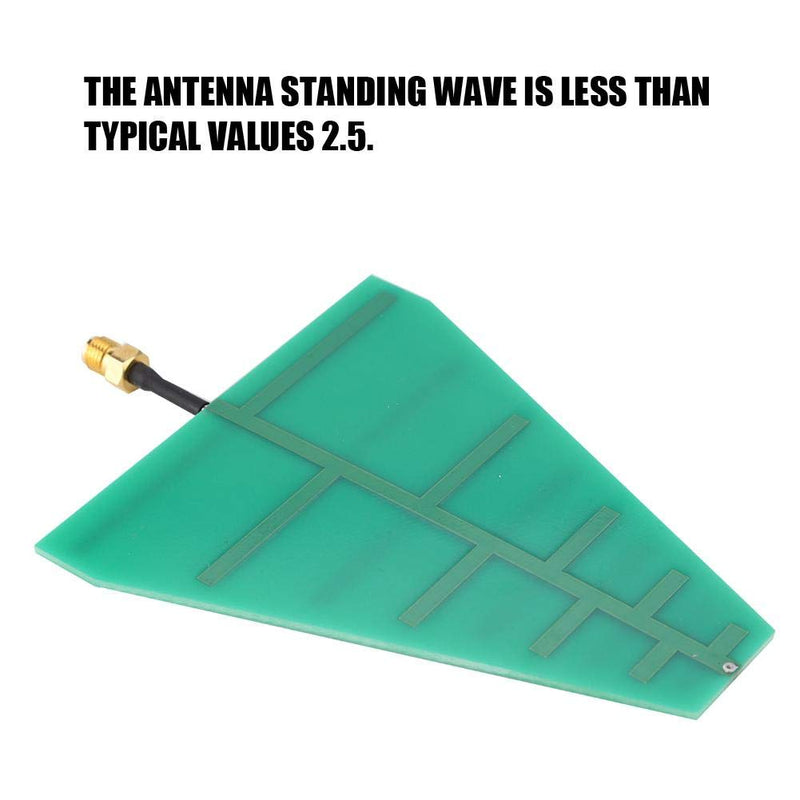 15W 5-6dB 1.35-9.5GHz UWB Ultra Wide Band Antenna, Linear Directional Polarization, RF Directional Antenna, Logarithmic Period Antenna