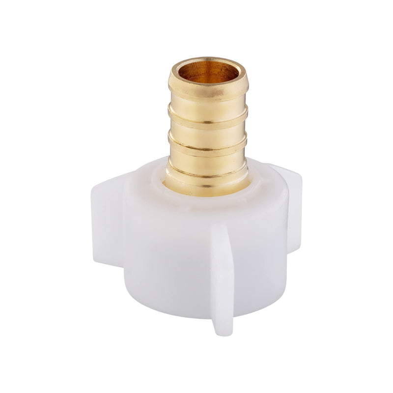 (Pack of 10) EFIELD Pex 3/4" Pex X 3/4" Female NPT Swivel Adapter Brass Crimp Fittings