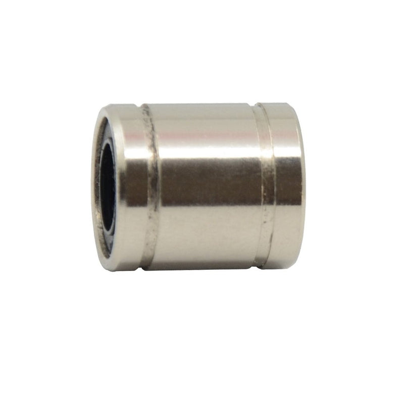 10PCs LM8SUU Linear Ball Bearing Nickel Plated 8mm x 15mm x 17mm for 8mm Linear Motion Shaft for 3D Printer and CNC Machine LM8SUU(10pcs)