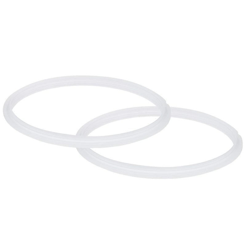 Instant Pot 2-Pack Sealing Ring 5 & 6-Qt, Inner Pot Seal Ring, Electric Pressure Cooker Accessories, Non-Toxic, BPA-Free, Replacement Parts, Clear