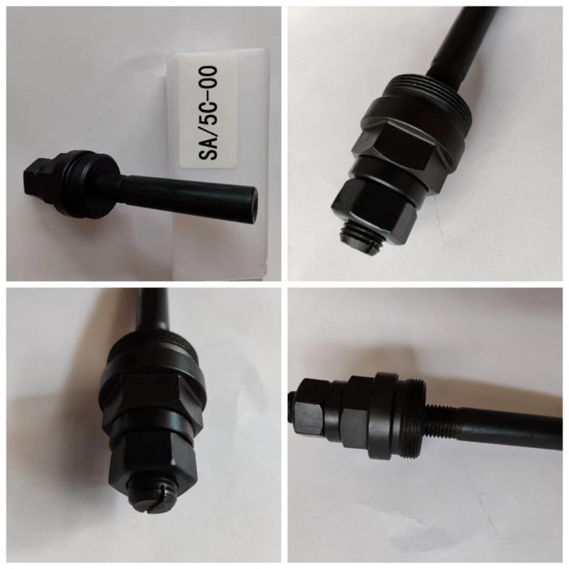 DMCMT5C Collet Fixed Long Bar Stop Levers 5C Position Rod 5C Chuck Stop Block 5C Chuck Adjustable BackSTOP