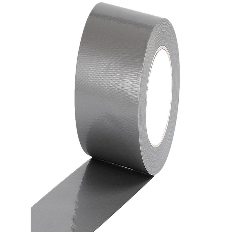 Heavy Duty Duct Tape 2 Inch X 33 Yards, 8.5 Mil Thickness, Multi Purpose Silver Grey Duct Tape, No Residue, Waterproof and Tear by Hand - for Repairs, Industrial, Professional Use