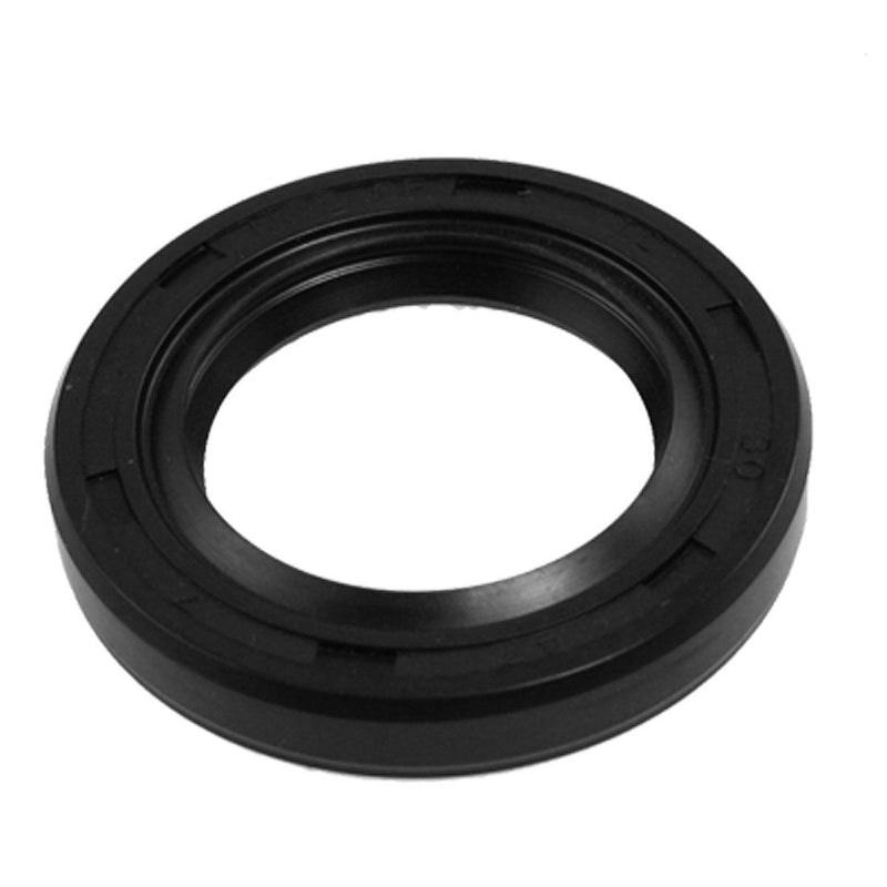 uxcell Metric Rotary Shaft Oil Seal 30x47x7mm TC Double Lips Rubber, Black