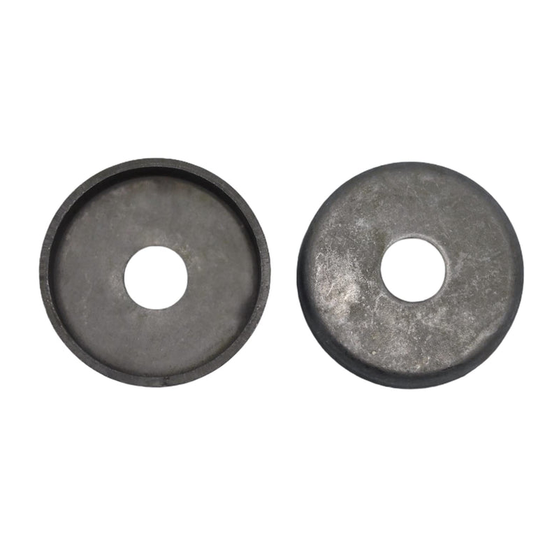 8 pcs 1.5" Steel Weld On Cups Feet Metal Wrought Iron Patio Chair Leg Caps