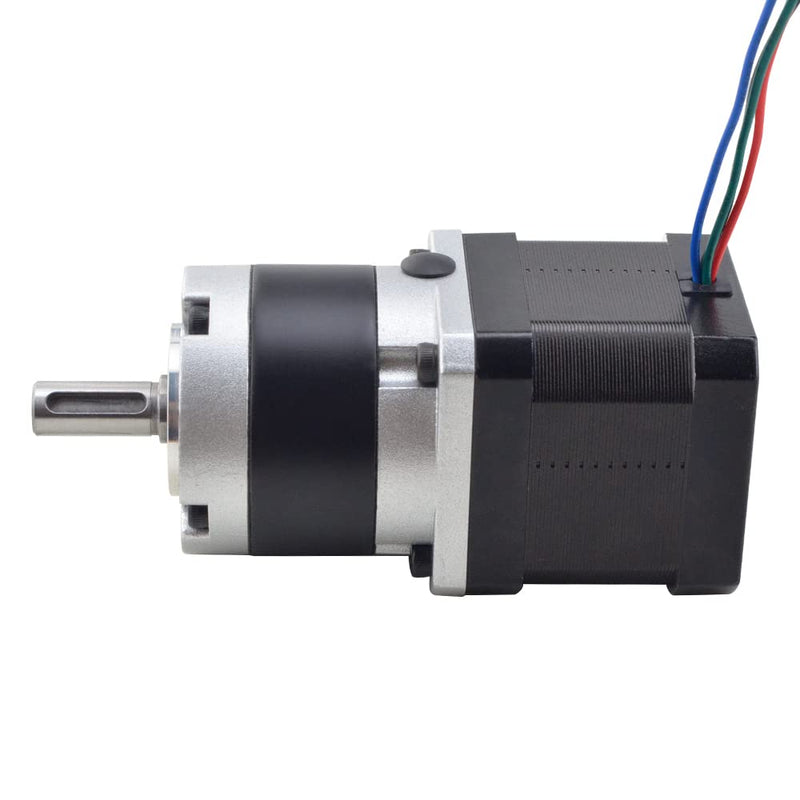 STEPPERONLINE Nema 17 Stepper Motor L=39mm Gear Ratio 10:1 30arcmin MG Series Planetary Gearbox