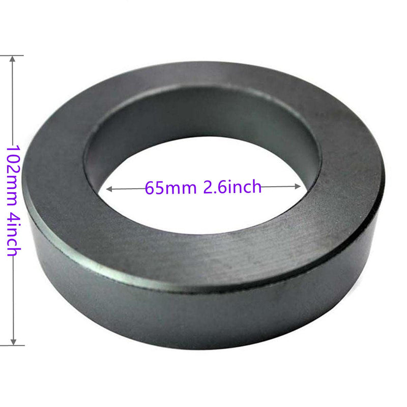 1 Unit 102X65X20mm Ultra Large Power Transformer ferrite core Isolator ferrite Ring Chokes ferrite MnZn PC40
