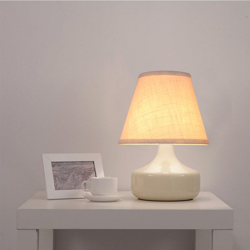 Tootoo Star Barrel White Small Lamp Shade for Table Floor Lamps Replacement, 6x10x7.5 Inch, Fabric Cloth, Spider Model (white)