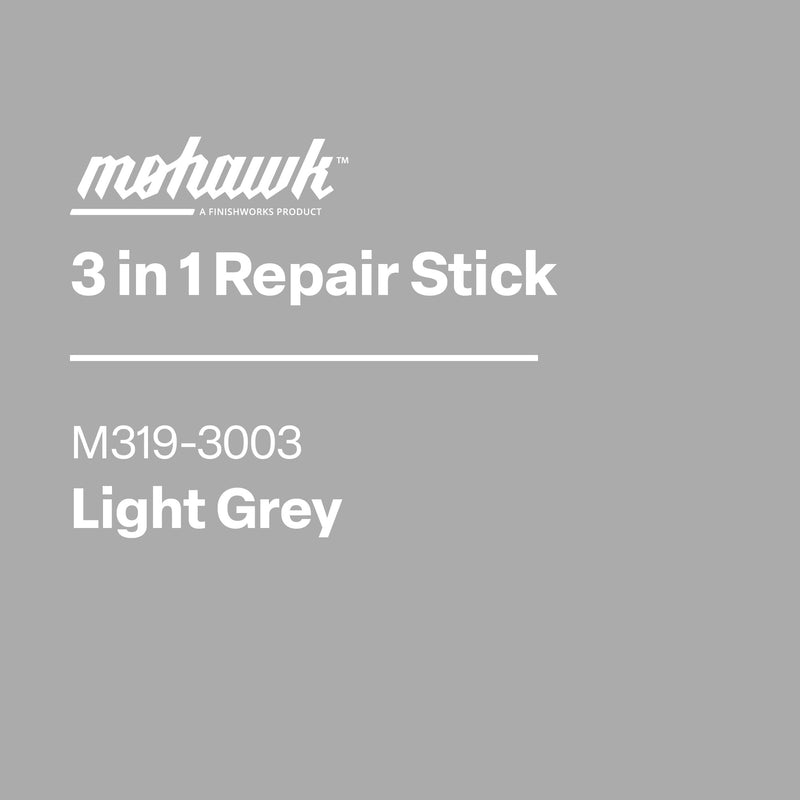 Mohawk 3 in 1 Wood Repair Stick, Light Grey, M319-3003, 1 Count