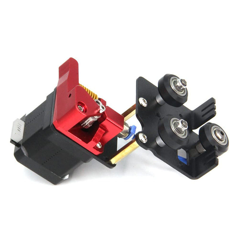 Direct Drive Dual Gear Extruder with Pulleys Upgrade Support Plate with Motor Kit Easy Print Flexible Filaments for Ender 3 V2 Ender 3series CR-10series(Dual Extruder Support Motor Kit) Dual Extruder Support Motor Kit