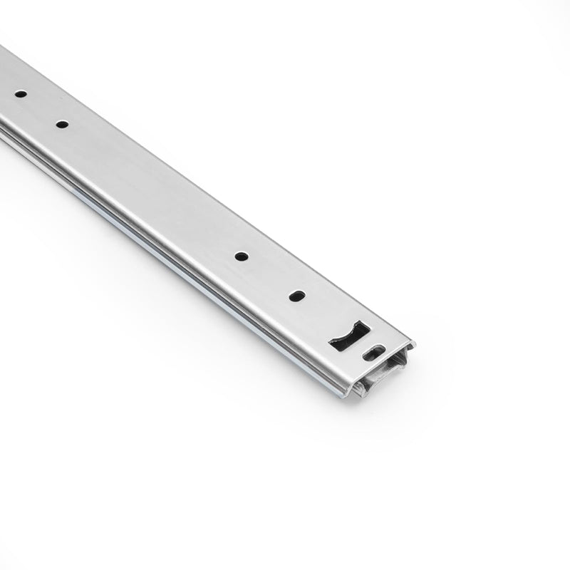 LONTAN 1 Pcs Bottom Mount Centered Drawer Slides for Cabinet & Dresser Drawers 14 Inch Heavy Duty Center Mount Drawer Slides 9.74" Extension Glide Track