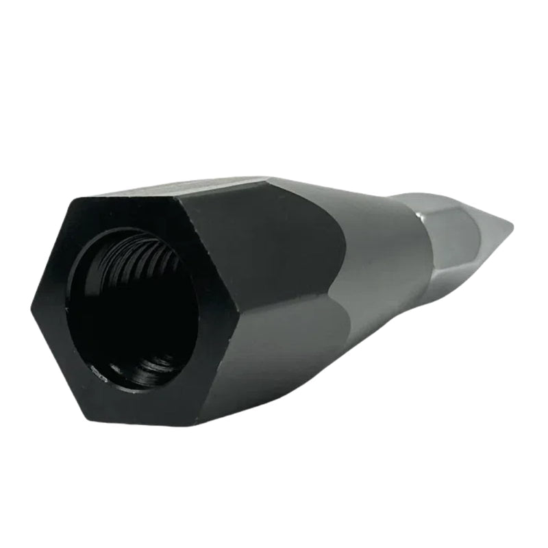 5 Pack Prism Pole Tip Replaceable Sharp - Pointed Surveying Pole Tip - 5/8 Female Thread - Fits GPS Carbon Fiber Pole, Centering Pole Alignment Poles Rod Staff