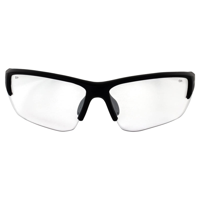 Global Vision Hercules 7 Safety Sunglasses Photochromic Auto-Darkening Clear to Smoke Lens ANSI Z87.1 Black