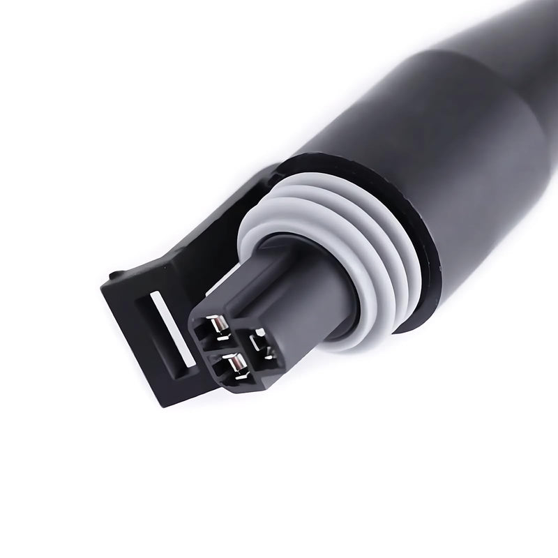 100 PSI Stainless Steel Pressure Transducer Sensor 1/8" NPT Thread with Connector Harness for Oil, Fuel, Air & Water
