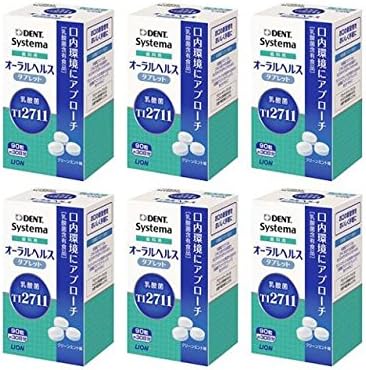 Lion Systema Dental Oral Health Tablets, 90 Tablets (Box of 6) - NewNest Australia