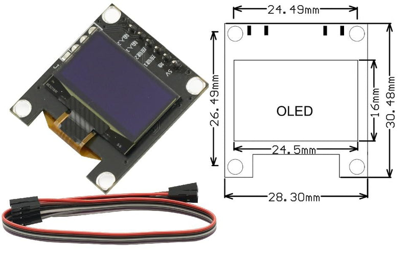 0.96" OLED Music Spectrum Display Analyzer Stereo Audio Amplifier Level Indicator Rhythm VU Module,VU Meter