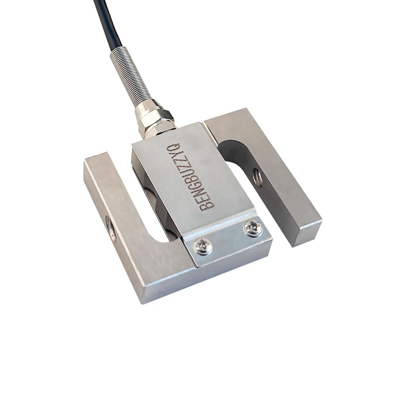 S-Type Load Cell 5kg–20t, Tension & Compression Force Sensor, High Accuracy, Stainless Steel, 4-20mA / mV/V Output(2T,M16) 2T M16