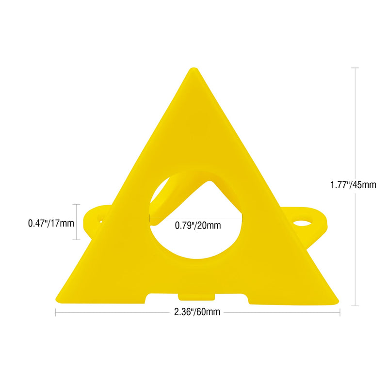 KATA 32pcs Pyramid Stands Painter's Painting Stands,Mini Cone Paint Stands for Canvas and Door Risers Support,Cabinet Paint Pouring 32 PCS