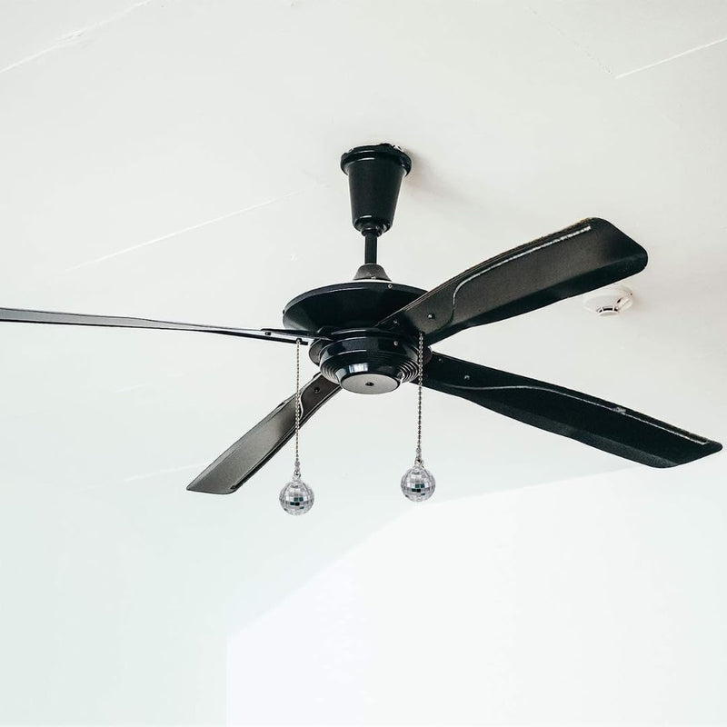 Disco Ball Ceiling Fan Pull Chain Disco Ball Decor Fan Pulls Party Decorations Pull Chain Extension