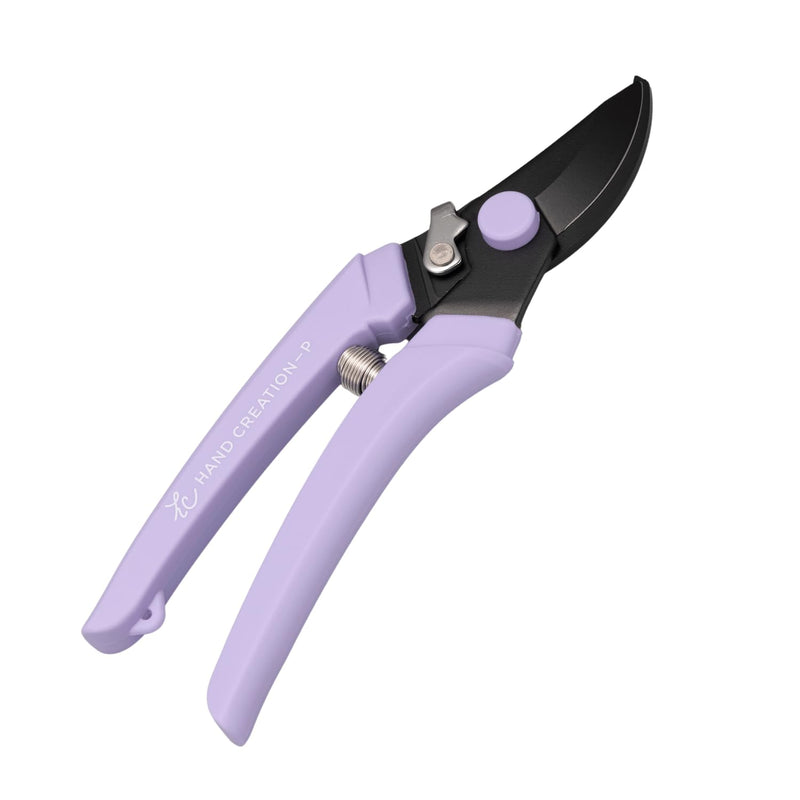 Japanese Hand Pruners Black Blade - Sakagen Hand Creation, Premium Fluorine-Coated Anti-Wear Pruning Shears for Flowers & Gardening, Made in Japan, P-180 (Moss Green) Moss Green