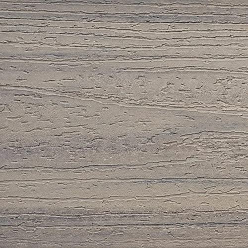 Starborn Pro Plug System Rocky Harbor PVC Composite Deck Boards, Covers 40 Sq Ft Complete Kit with Plugs, Screws, and Tool