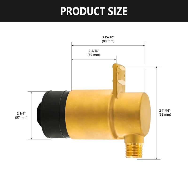 R50200 Brass Body Spray Rough-in Valve for D Body Spray Trim Kit