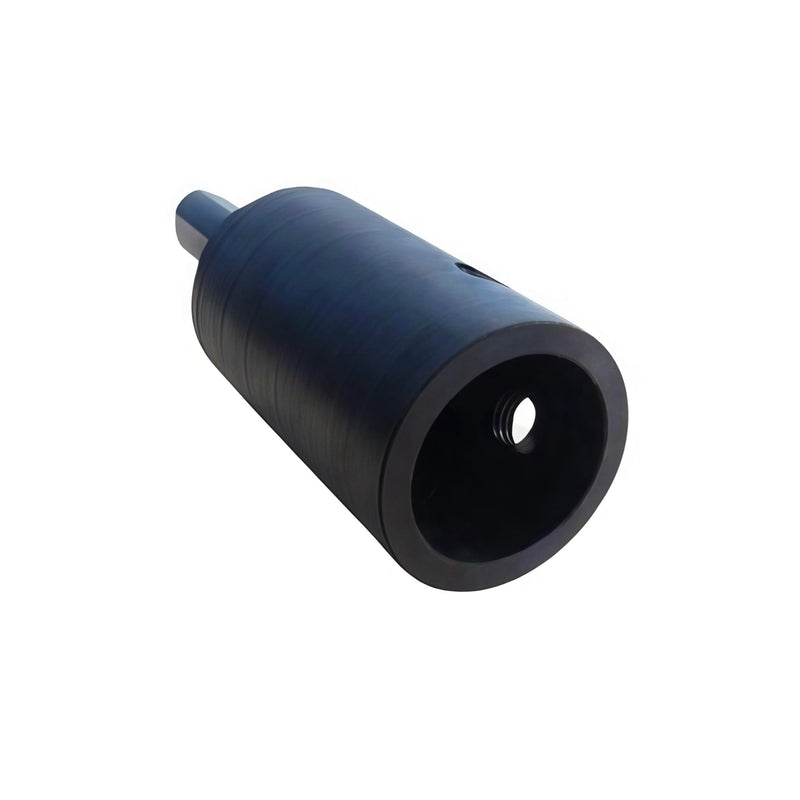 Standard 3/8" Drive Flat Round Chuck - Annular Cutter Bit Adapter w/ 3/4" Female Shank for Weldon Drill Press & Milling Machines