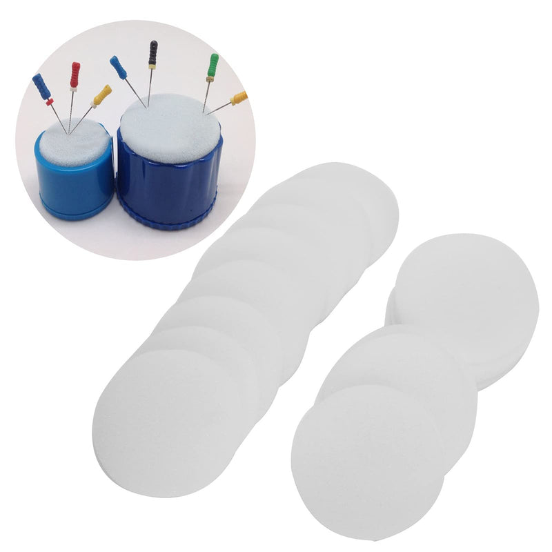 YUYTE 50pcs Dental Sponge Pads Sponge Pads Disposable Sponge Cleaning Pads For dental needle, Endodontic,drills,block cleaning Oral Care Accessories