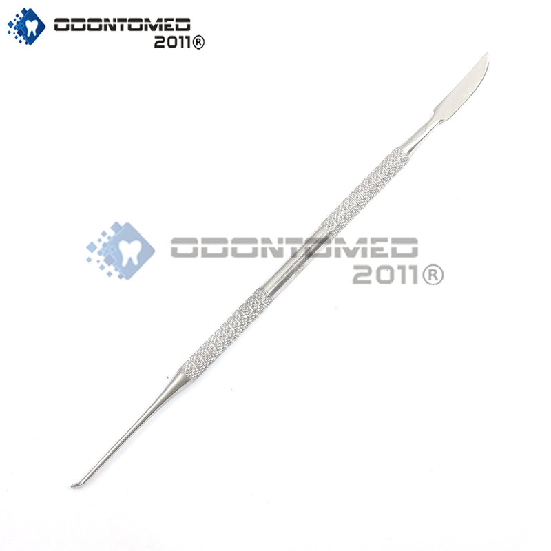OdontoMed2011 DENTAL LECRON SPATULA DOUBLE ENDED WAX MIXING CARVERS STAINLESS STEEL DENTAL INSTRUMENTS ODM