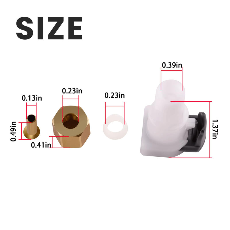 43103C Quick Connect Faucet Fitting Kit Compatible with Hot Water Tank HWT-0, SST, HOT100 & HOT150 Tank, HWT-HP, HWT-300, HWT-200, HWT1300, 44726A, 44726E