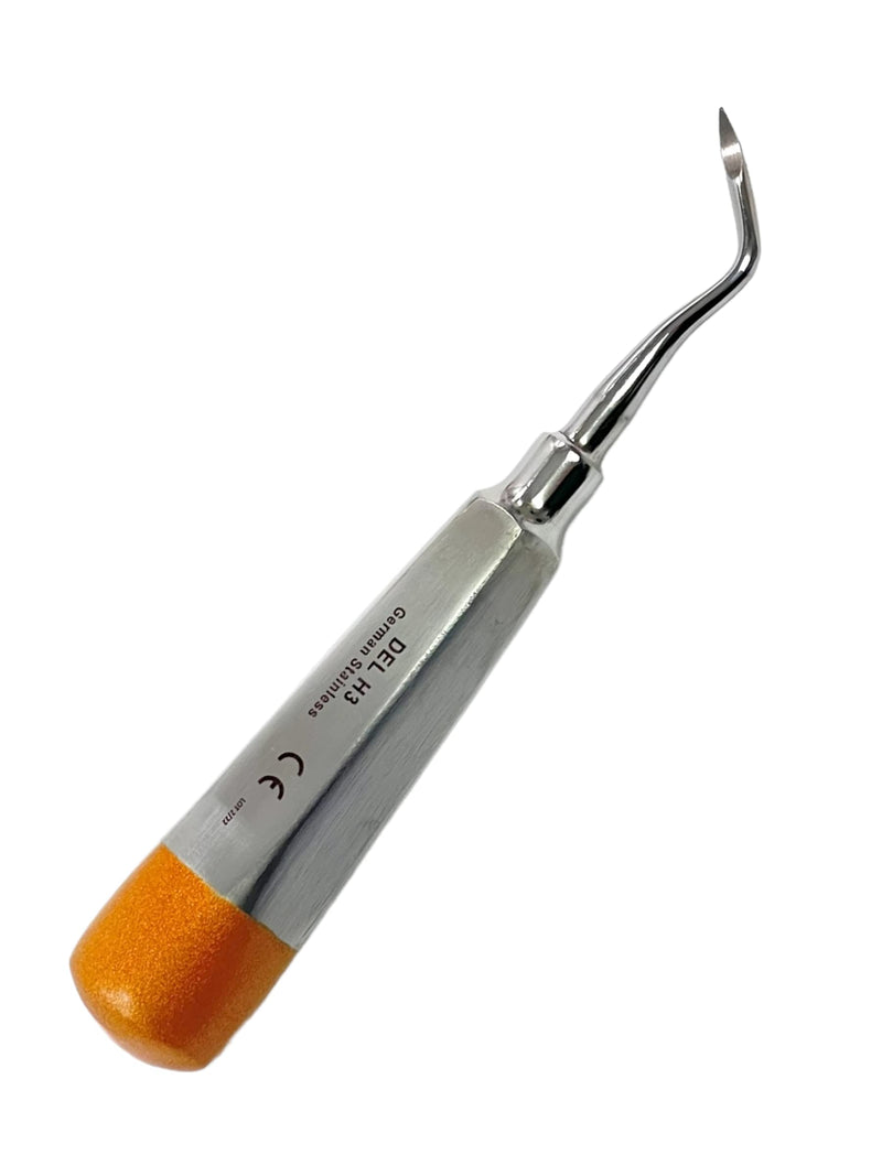 ArTlAb-Premium Dental Elevators Etracting Extraction Osteotome Periotome Luxating Elevator Apical Spade Cryer Proximator Elevator Oral Implant, Root Extraction (HEIDBRINK ROOT TIP Pick set of 3) HEIDBRINK ROOT TIP Pick set of 3