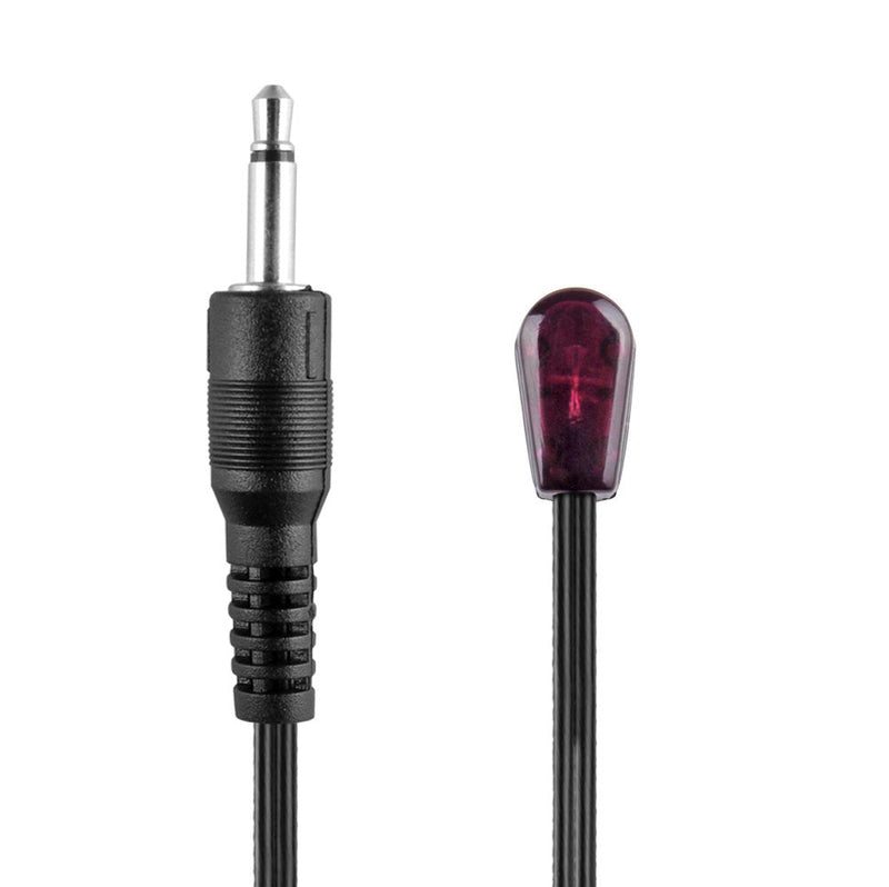 TNP IR Emitter Extender Extension Cable (10 Feet) - 3.5mm Jack Infrared Red Transmitter Blaster Blink Eye Wire Cord Compatible with IR Repeater Extender System Kit, Xbox One (1 IR Eye Emitter) 1 IR Eye Emitter