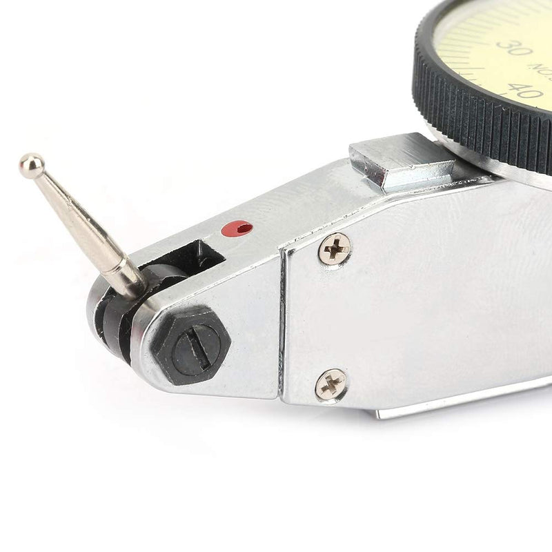 Dial Test Indicator, Lever Test Indicator Aluminum Dial Gauge Meter Tool for Precise Measurement