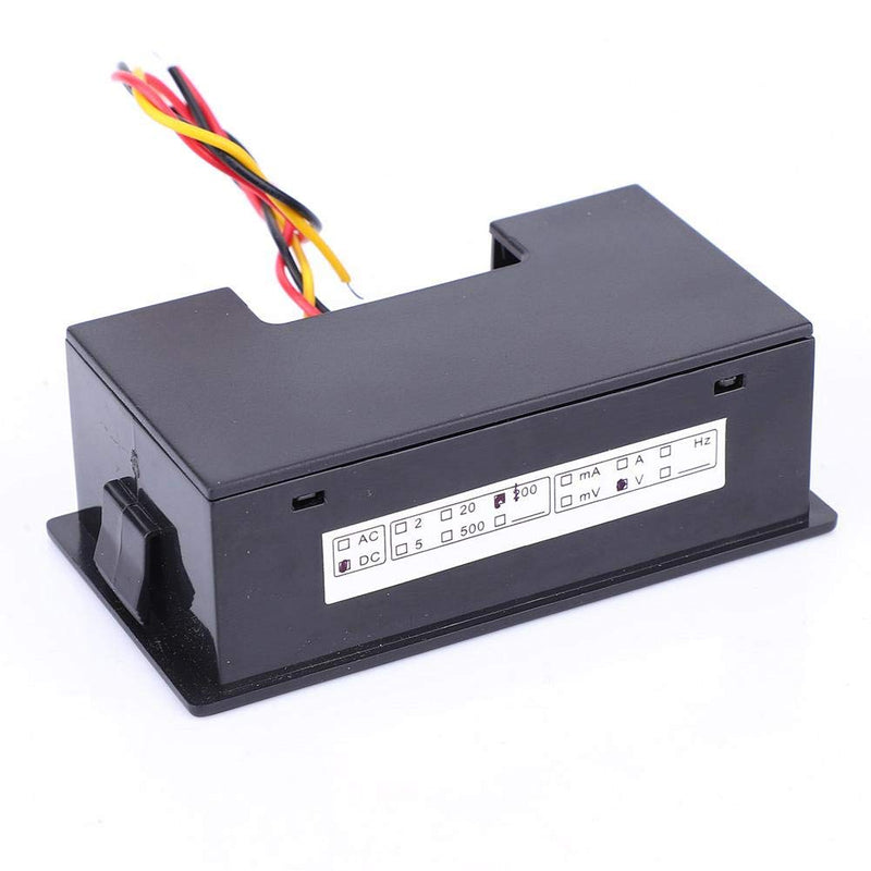 YB5135DB LED Digital Display Voltage Meter LCD Digital Display Three Wire Voltage Meter Monitor Voltmeter Voltage Tester Panel Voltage Monitor (DC0-500V)