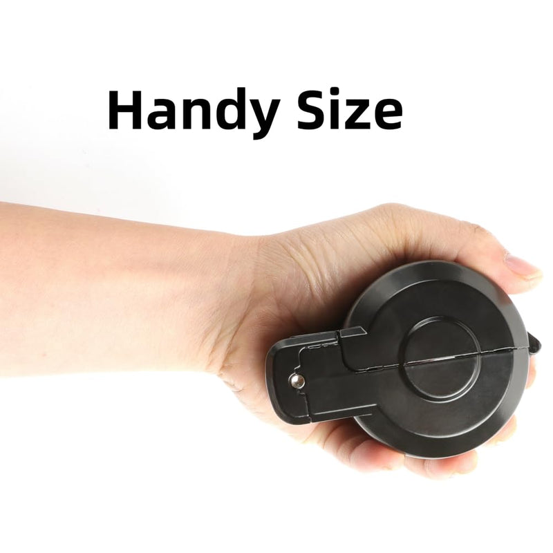 Door Knob Lockout Device Cover to Disable Doorknob/Faucet/Water Valve Hose Lock Door Handle Temporary Lock for Bedroom Door from Outside Handle Without Drilling (2, Black) 2