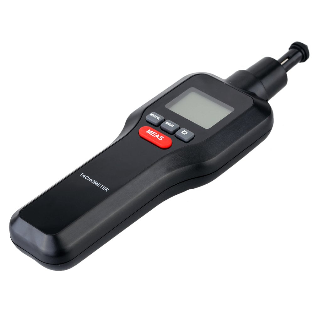 Digital Tachometer, 2 in 1 Non-Contact & Contact Tach Rotation Speed Measurement RPM Meter