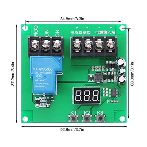 7-30V 0-30A DC Current Detection Sensing Module Current Transformer Sensor Current Tester Indicator Overcurrent Relay Module - NewNest Australia