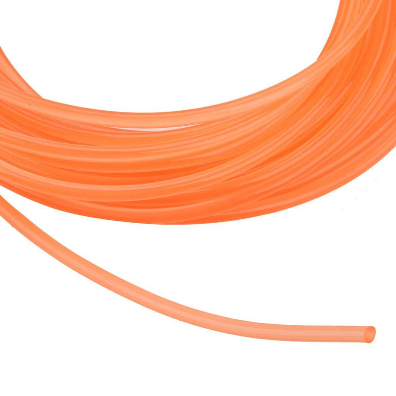High Performance Round Belting, PU Belt Polyurethane Round Belt for Drive Orange (4mmx10m) 4mmx10m