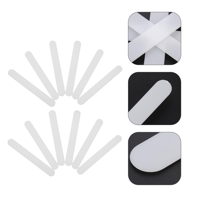 ibasenice 25pcs Spatula Plastic Depressors Bulk Clinic Depressors Stirring Stick Stir Sticks Pp Stirring Rod Glue Sticks Wood Disposable White