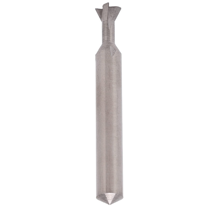 Dovetail Router Bit 4 Flutes Carbide Dovetail Bit 6mm Dia Shank 50mm Length Universal Dovetail Milling Cutter Dovetail Joint Router Bits(65 Degree) 65 Degree