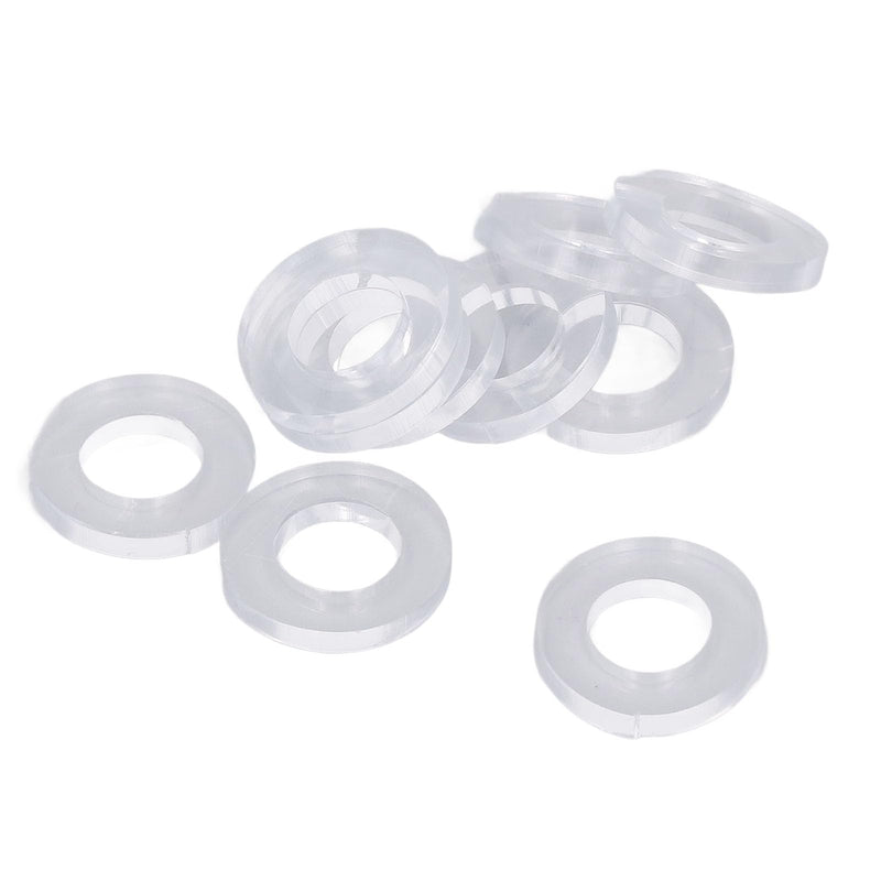 10PCS CO2 Regulator Washers Gaskets Silicone Seals Soda Machine Co2 Cylinder Exchange Carbonator Gaskets Rubber O Rings for Soda Maker Hose