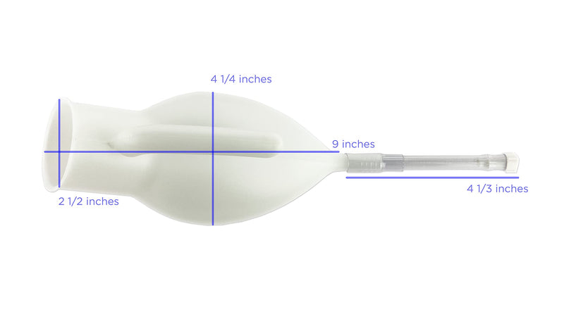 Replacement Male Comfort Fit Advantage Urinal Jug