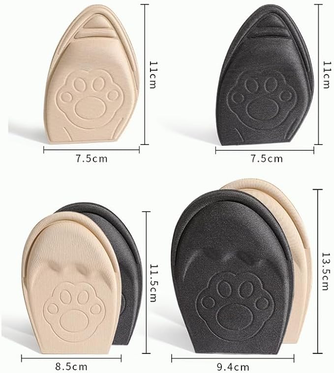 Toe Pad, Foot Protection Pad, Toe Insole, High Heels, Cushioning, Shock Absorption, Pressure Distributing, Shoe Size Adjustment, Anti-Slip, Foot Cushion, Women's High Heels, Round Head Beige (35 - 39)) - NewNest Australia