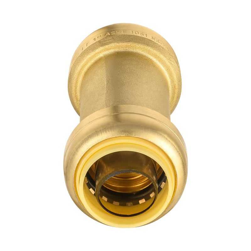2Pcs EFIELD 3/4"Push Fit Check Valve Brass Fitting(PF-VALVE063-2) Pack 2 3/4 Inch