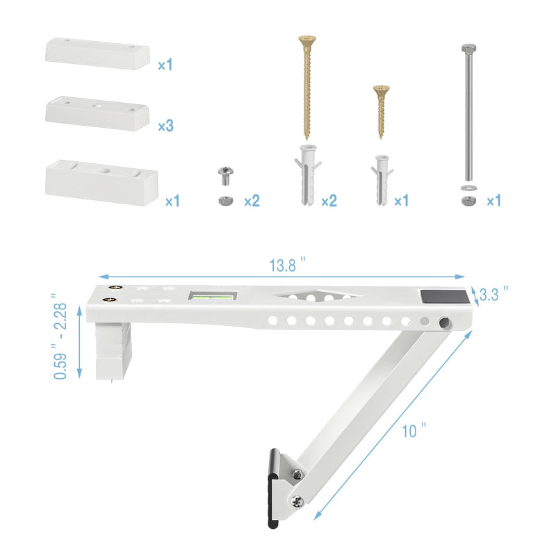 Window AC Bracket, Air Conditioner Support Bracket UP to 85 lbs
