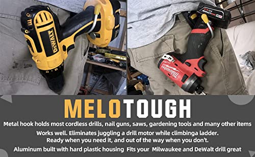 MELOTOUGH Tool Belt Hook Tool Holster Cordless Drill Belt Hook Holster for Belt 1