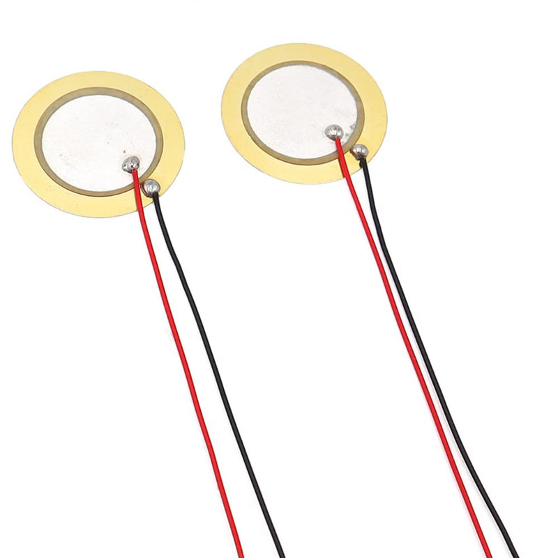 20mm Piezo Transducer with Soldered Wire (Pack of 20)