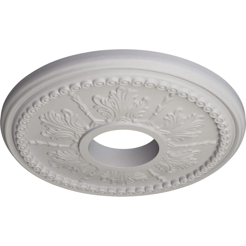 Ekena Millwork Tirana Ceiling Medallion, Ultra Pure White Ultra Pure White (Flat Finish)