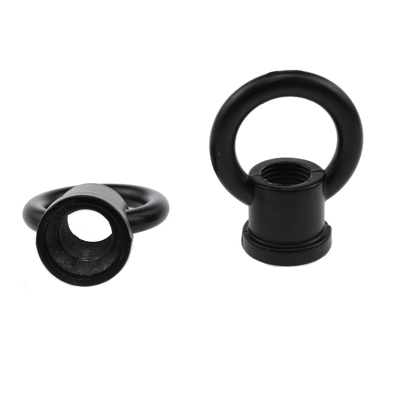M10 Thread Ring Type Internal Thread Eye Nut Hardware Ring Pendant Lamp 4 Bolts with 4 External M10*20 Hollow Screws +4 M10 to M12*10 Conversion Screws